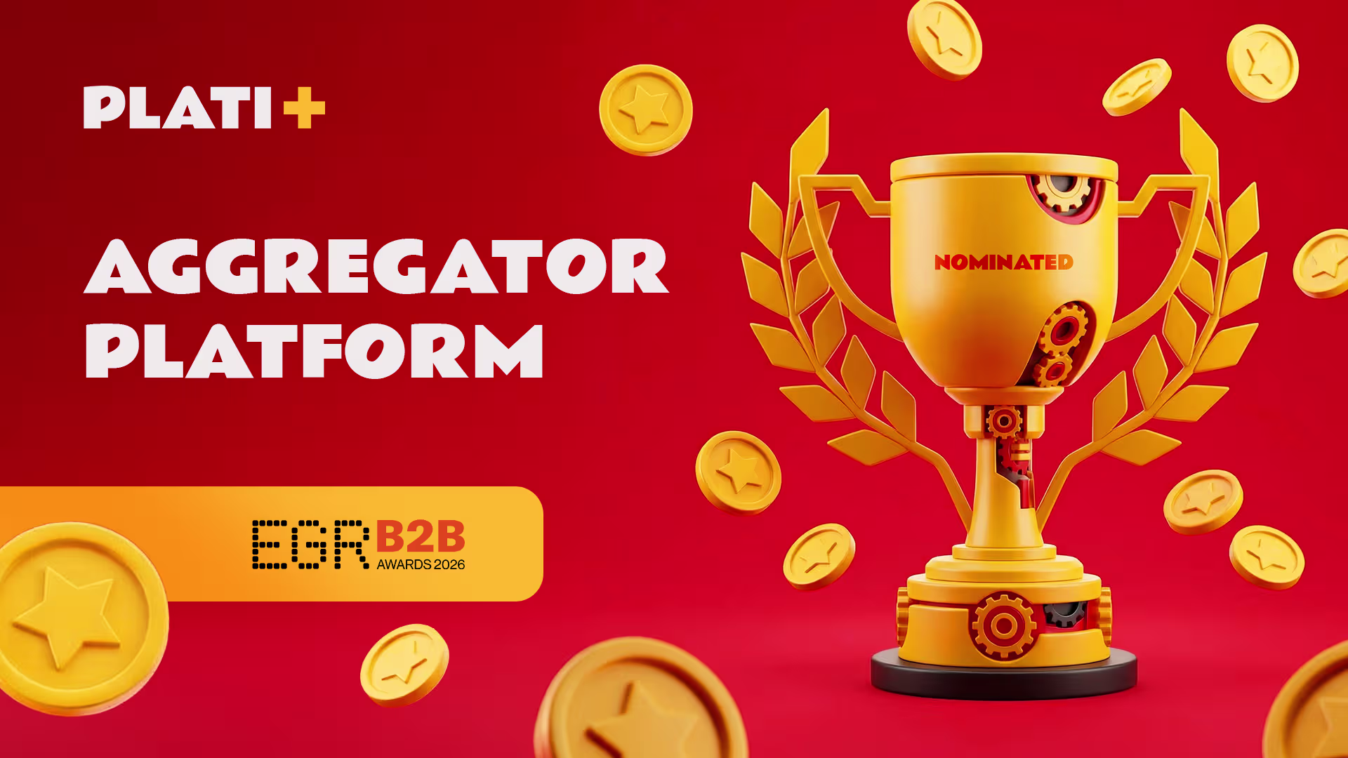 Plati+ Shortlisted for EGR B2B Awards 2026 in the "Aggregator Platform" Category
